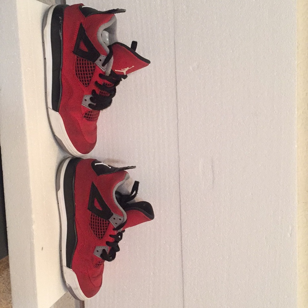 Red jordans